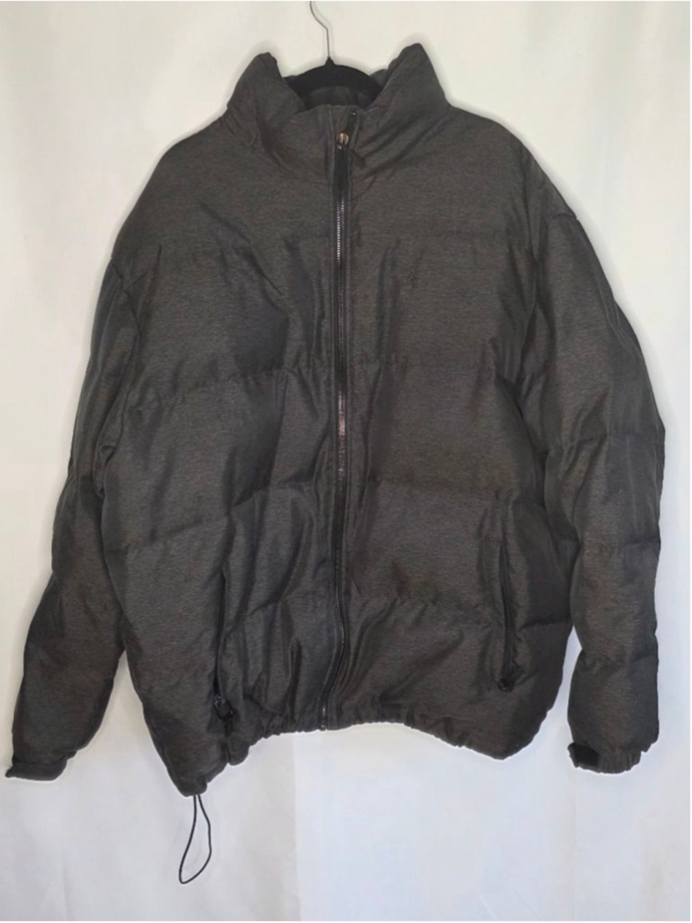 Old Navy Gray Puffer Jacket Men's XXL